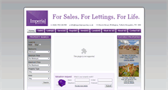 Desktop Screenshot of imperialproperties.co.uk